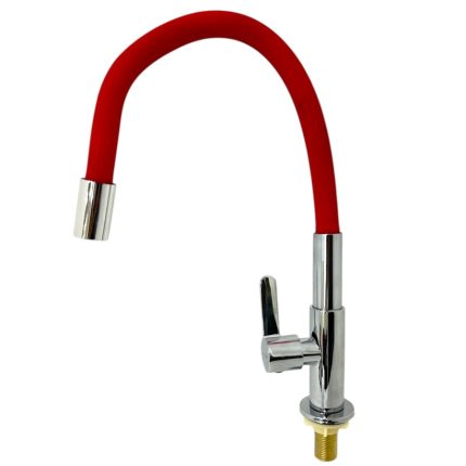 Carpe Diem Lab Tap Pillar Type Flexible Spout (Red)