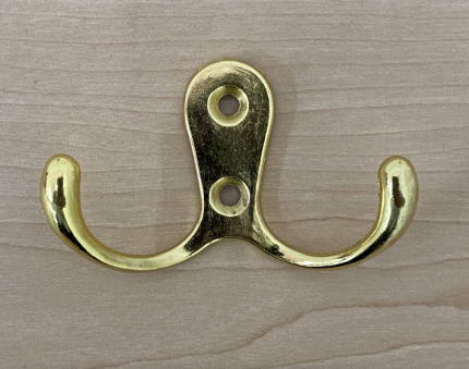 Double Coat Hooks BP 232 (Gold)