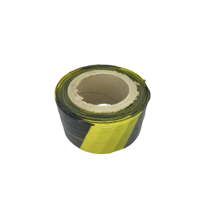 Warning Tape Yellow / Black Y/B 3" X 250 M